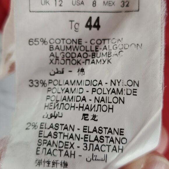 💜Oltre Italian Made Buttoned Cap Sleeve Top Petite Small - Picture 10 of 11